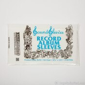 Clear Polyethylene LP Record Jacket